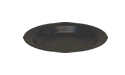 Black Laminated 6" side plates (25 count)
