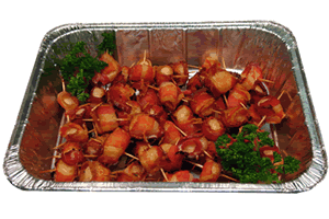 Bacon Wrapped Water Chestnuts
