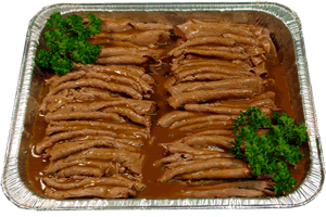 Roast Round of Beef with Gravy