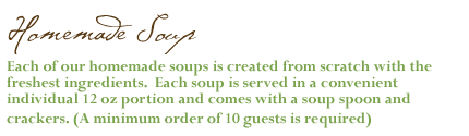 Homemade Soup