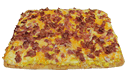 Breakfast Pizza with Fresh Scrambled Eggs & Cheese