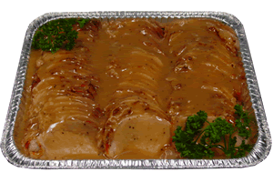 Roast Loin of Pork with Gravy
