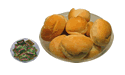 One Dozen Italian Dinner Rolls with Individual Butter Portions