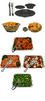 1 Entree and 3 Side Dishes
