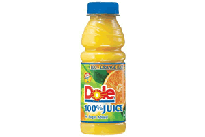 ORANGE JUICE BLEND 10-OZ PET BOTTLE